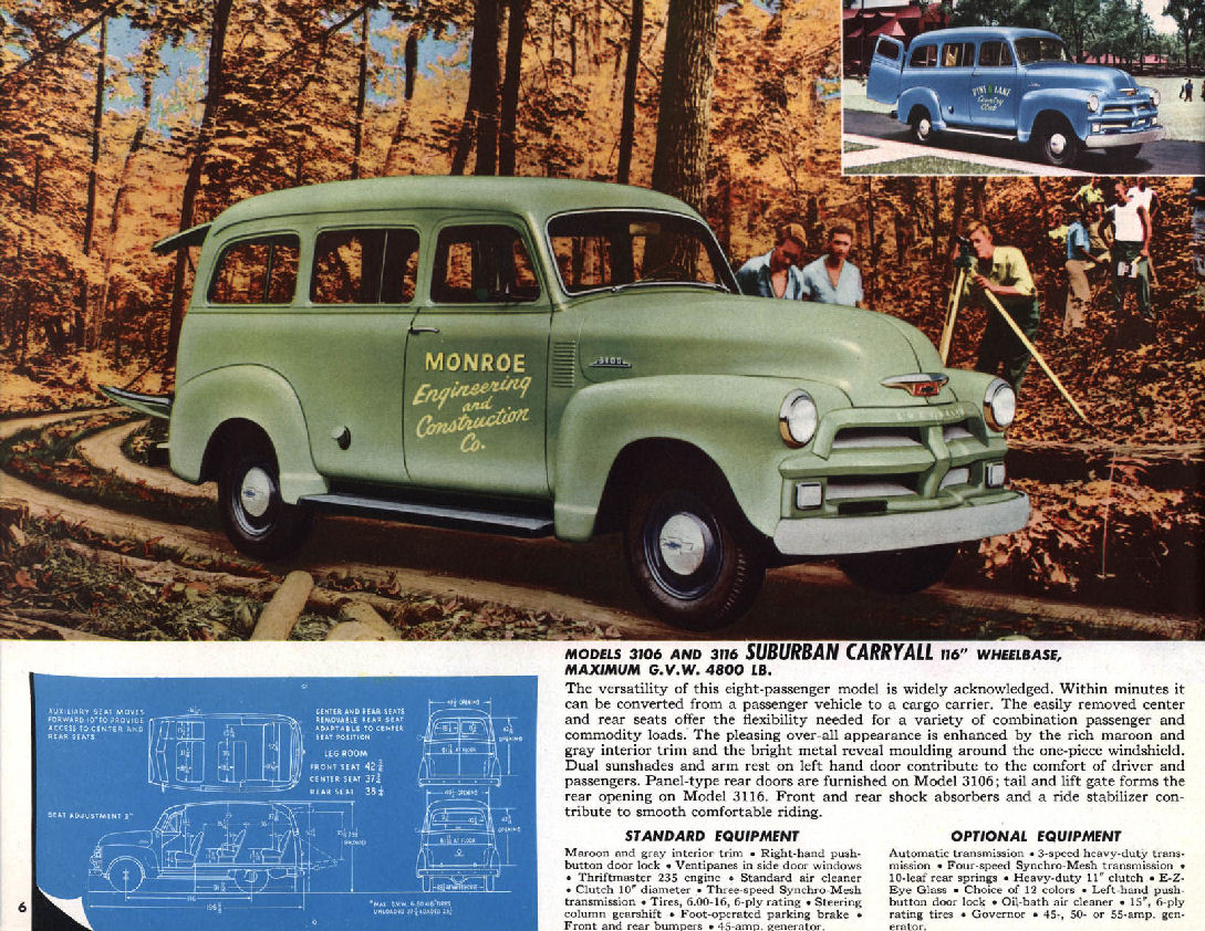1954 Chevrolet Trucks Brochure Page 40